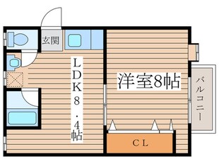 ジョーヌ駈上の物件間取画像